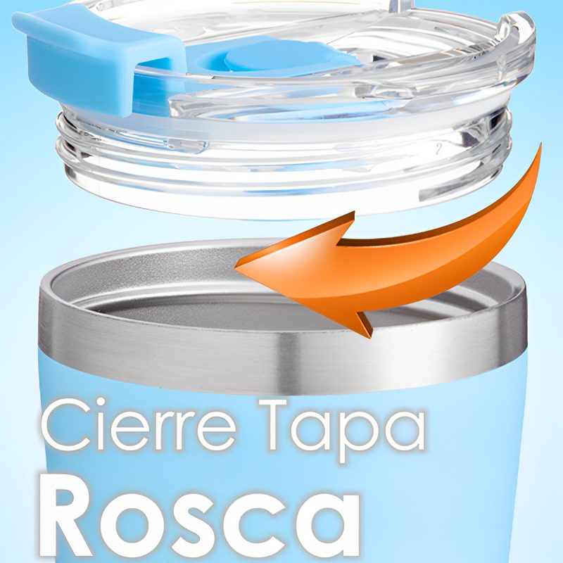 Set de 2 Vasos Térmicos Infantiles de Acero Inoxidable con Tapa y Popote, Rosa-Morado (13oz / 380ml)